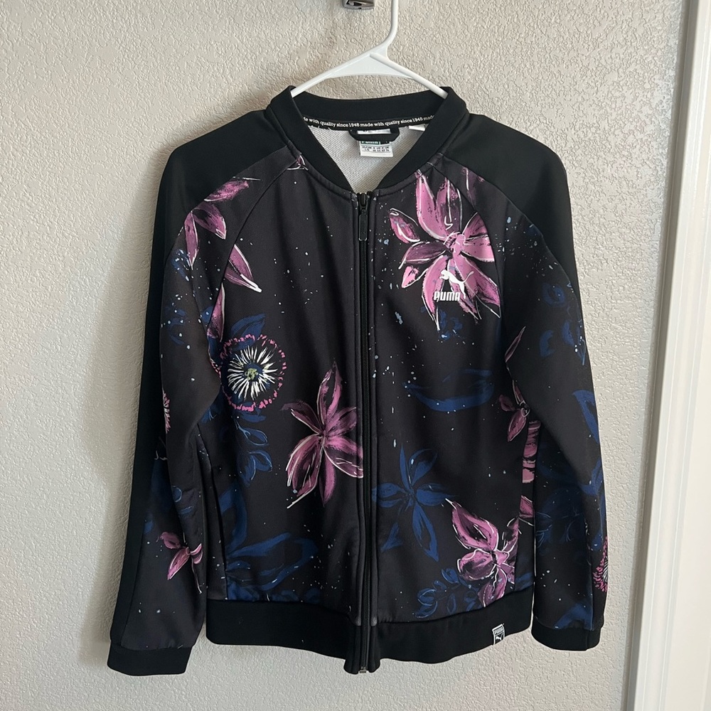 Splatter Abstract Puma Track Jacket